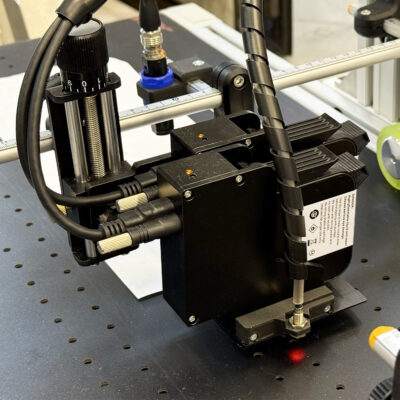 The most powerful printer available for our friction feeding systems. It allows you to print barcodes, QR codes, and OCR text up to 3" high.